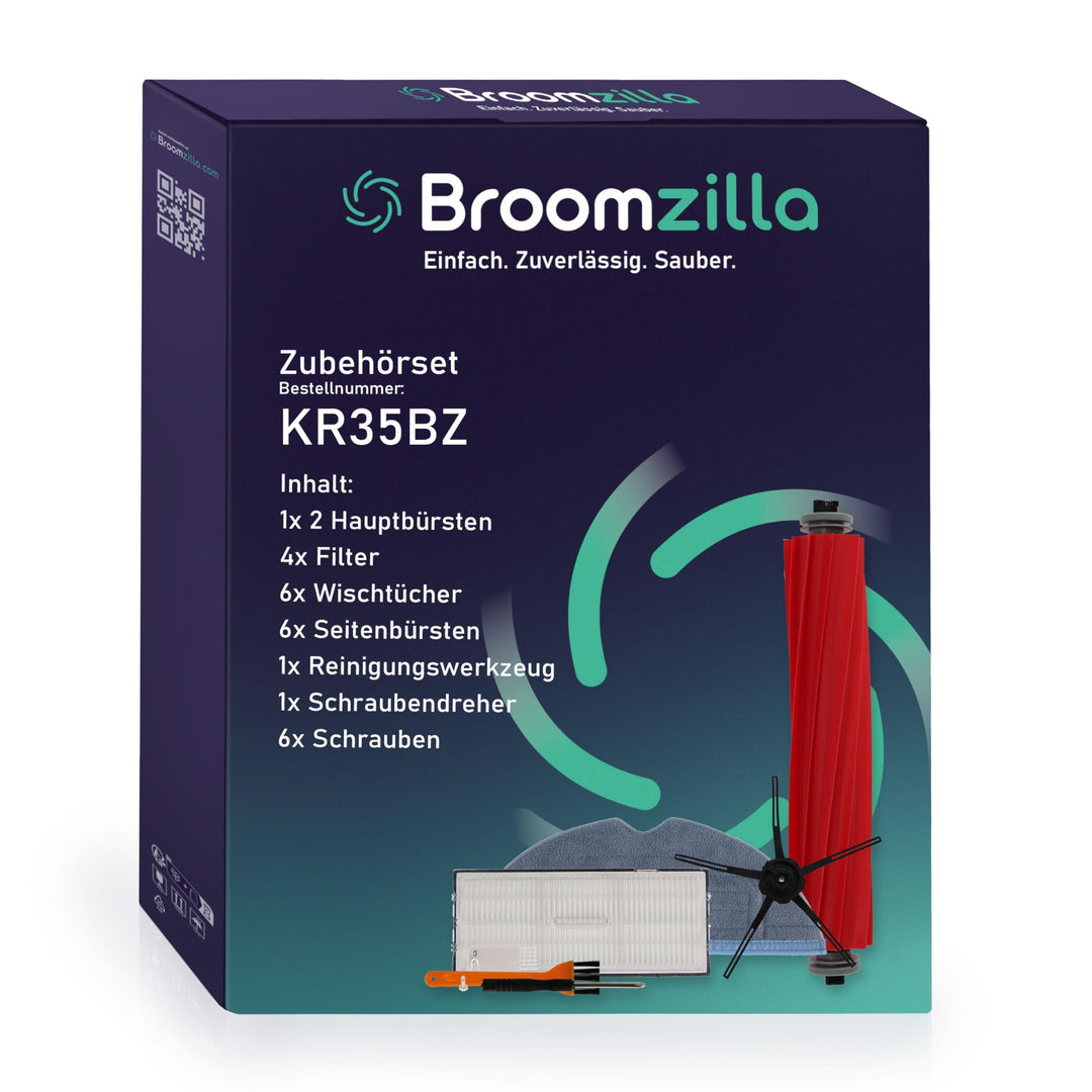 Broomzilla 20 Ersatzteile Zubehör für Roborock S7 S7+ S7 MaxV S7 MaxV+ MaxV Ultra Staubsauger Zubehö