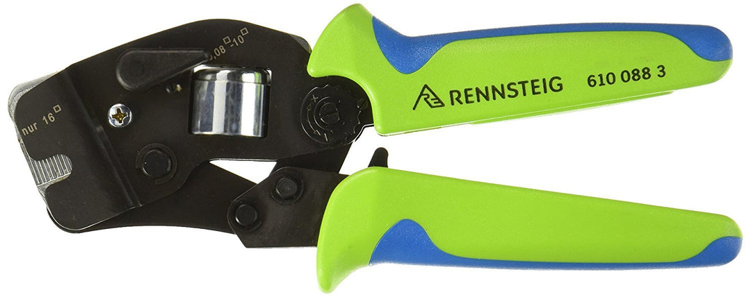 Rennsteig Aderendhülsencrimpzange PEW8.88 (selbsteinstellend, 4 Crimpflächen; 0,08-10 mm², AWG: 28-7