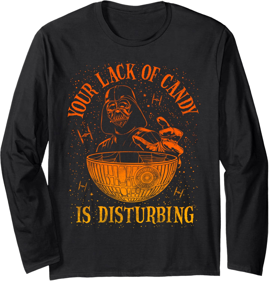 Star Wars Vader Lack Of Candy Halloween Langarmshirt