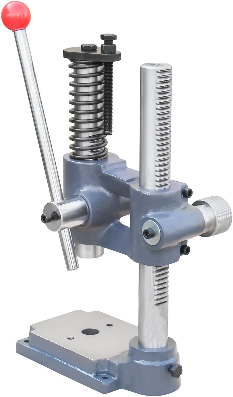 GEMTO Desktop Manuelle Presse, Pressmaschine AP-2S Dornpresse, solide Konstruktion, 2 Tonne, einstel