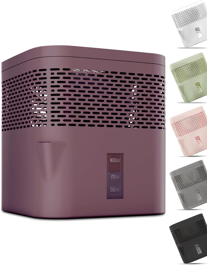 BonAura® AirOne Lite Badezimmer & Küche Luftentfeuchter ohne Strom mit 360° Belüftung I Raumentfeuch