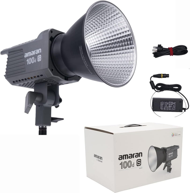 Aputure Amaran 100d S Bowens Mount LED-Videostudioleuchte 100W 5600K Tageslicht mit Bluetooth-App-St