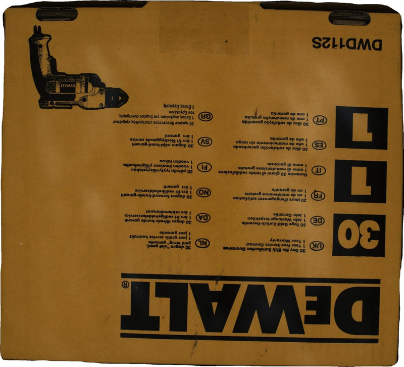 DeWalt DWD112S-QS DWD112S Bohrmaschine 701Watt 10mm, 701 W, 230 V