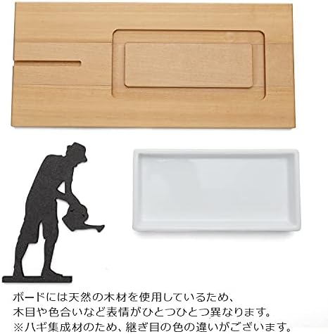 Side by Side - Keksschale, Kresseschale - Plätzchenschale - Gärtner - Holz, Porzellan