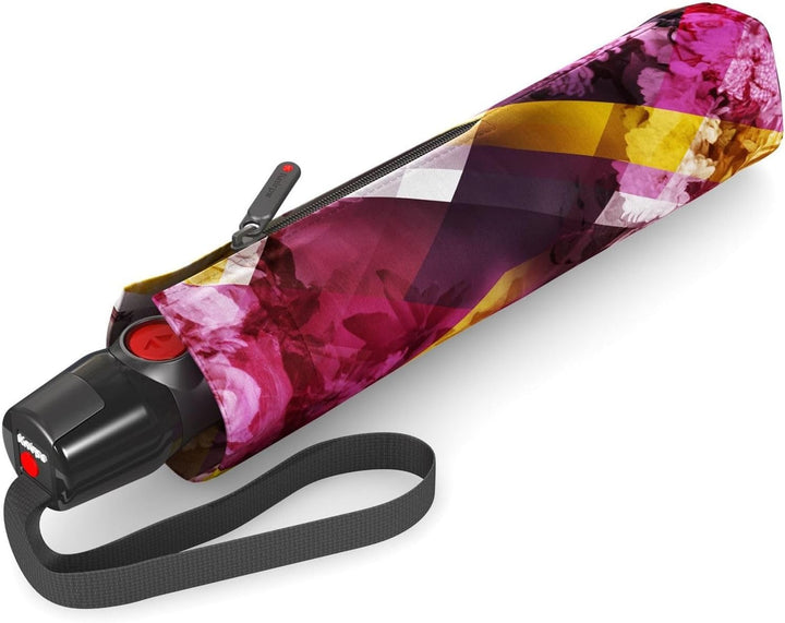 Knirps T.200 Duomatic Taschenschirm 28 cm, Smile, one size one size Smile, one size Smile