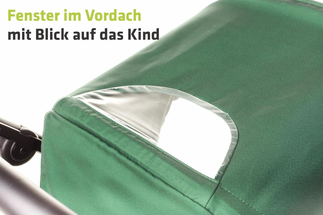 4BABY Rapid, Kinderwagen, Sportwagen, Ein grosser, leichter Kinderwagen, Griffhöhenverstellung, Bein