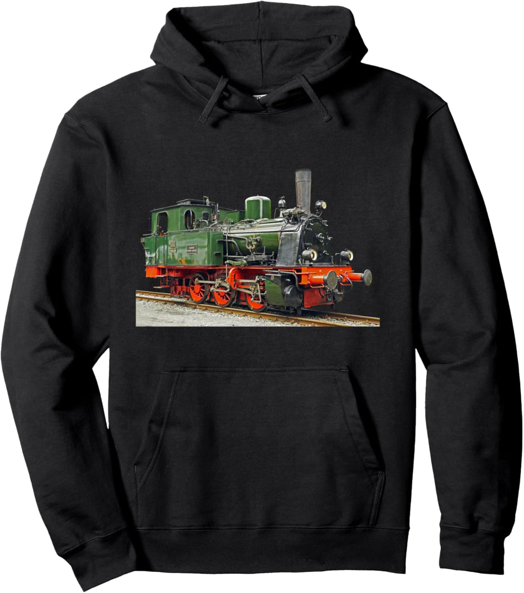 LOK Lokomotive Dampflok Pullover Hoodie