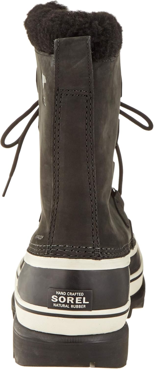 Sorel Herren Caribou Wasserdichte Winterstiefel 42.5 EU Black Dark Stone, 42.5 EU Black Dark Stone