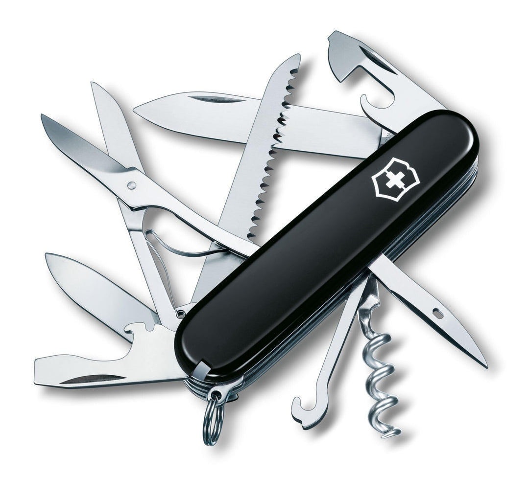 Victorinox Schweizer Taschenmesser Huntsman, Multitool, Swiss Army Knife mit 15 Funktionen, Klinge,