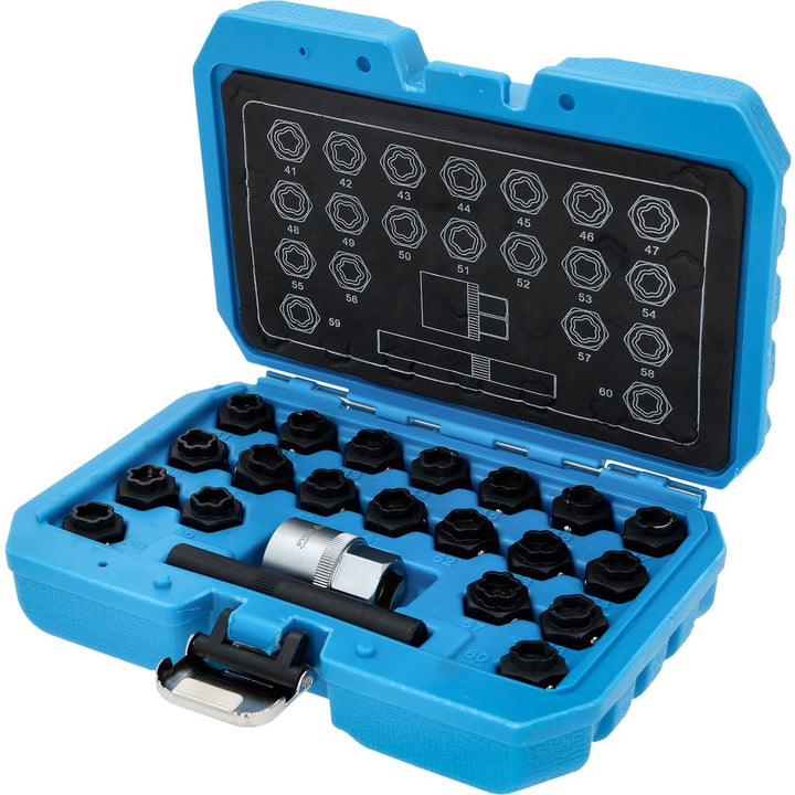 BRILLIANT TOOLS BT691050 Felgenschloss-Sortiment für BMW, 22-tlg [Powered by KS TOOLS]