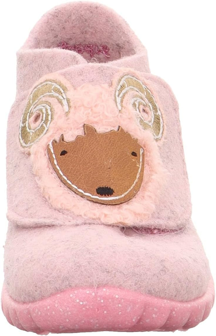 Superfit HAPPY Hausschuhe 1-800295 Mädchen 20 EU Rosa 5530, 20 EU Rosa 5530