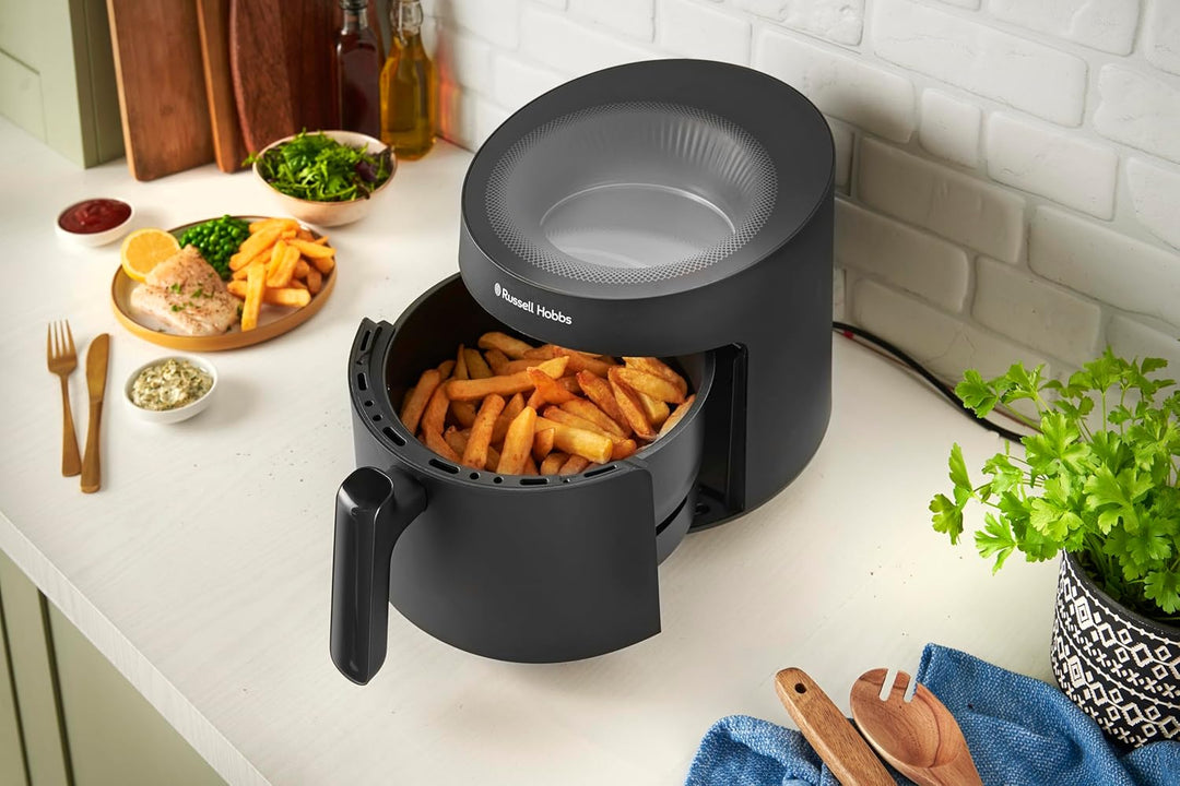 Russell Hobbs Heissluftfritteuse 5L [10 Programme|mit Sichtfenster] AirFryer (Fritteuse ohne Öl, Fri