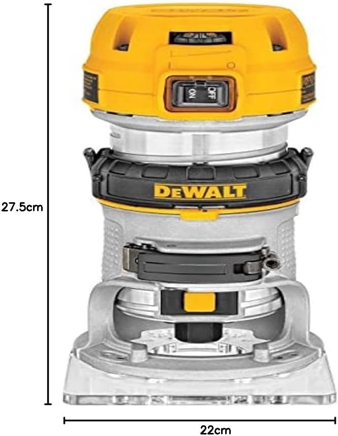 DeWalt D26200-QS Affleureuse 850, 900 W size, size