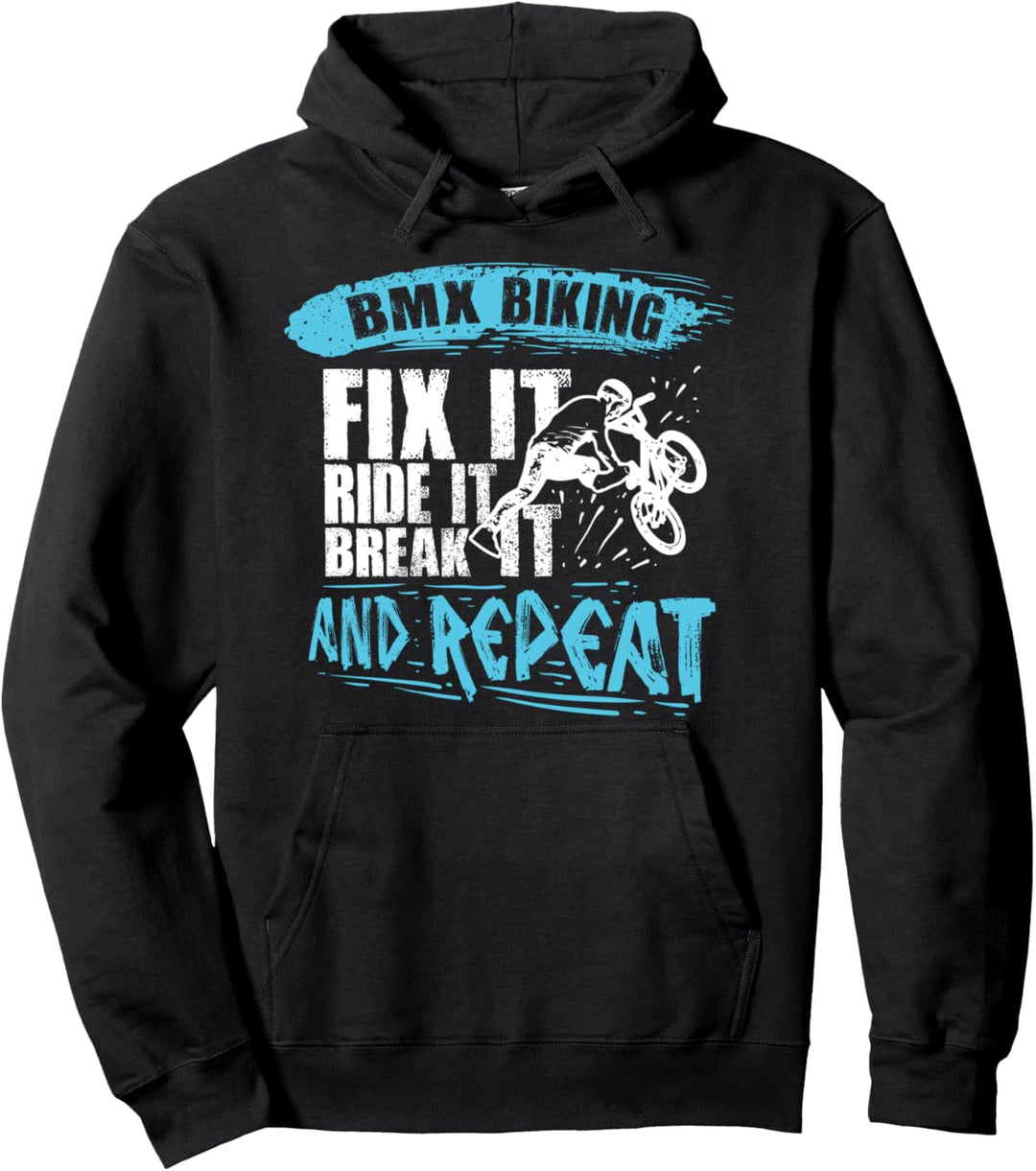 BMX Biking Lustiges BMX Fahrrad Fahrer Pullover Hoodie