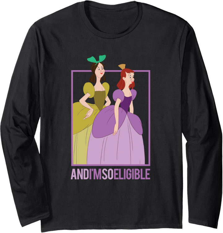 Disney Cinderella Stepsisters So Eligible Funny Langarmshirt
