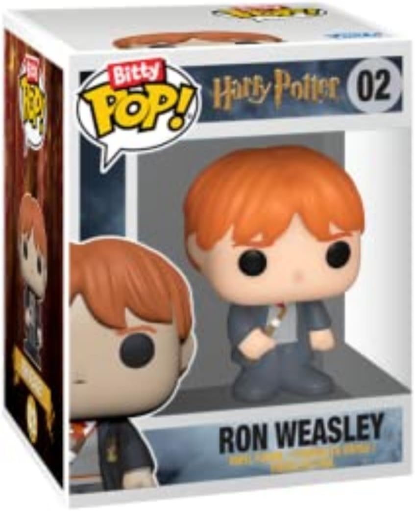 Funko Bitty Pop! Harry Potter - Hermione Granger™, Rubeus Hagrid™, Ron Weasley™ und eine Überraschun
