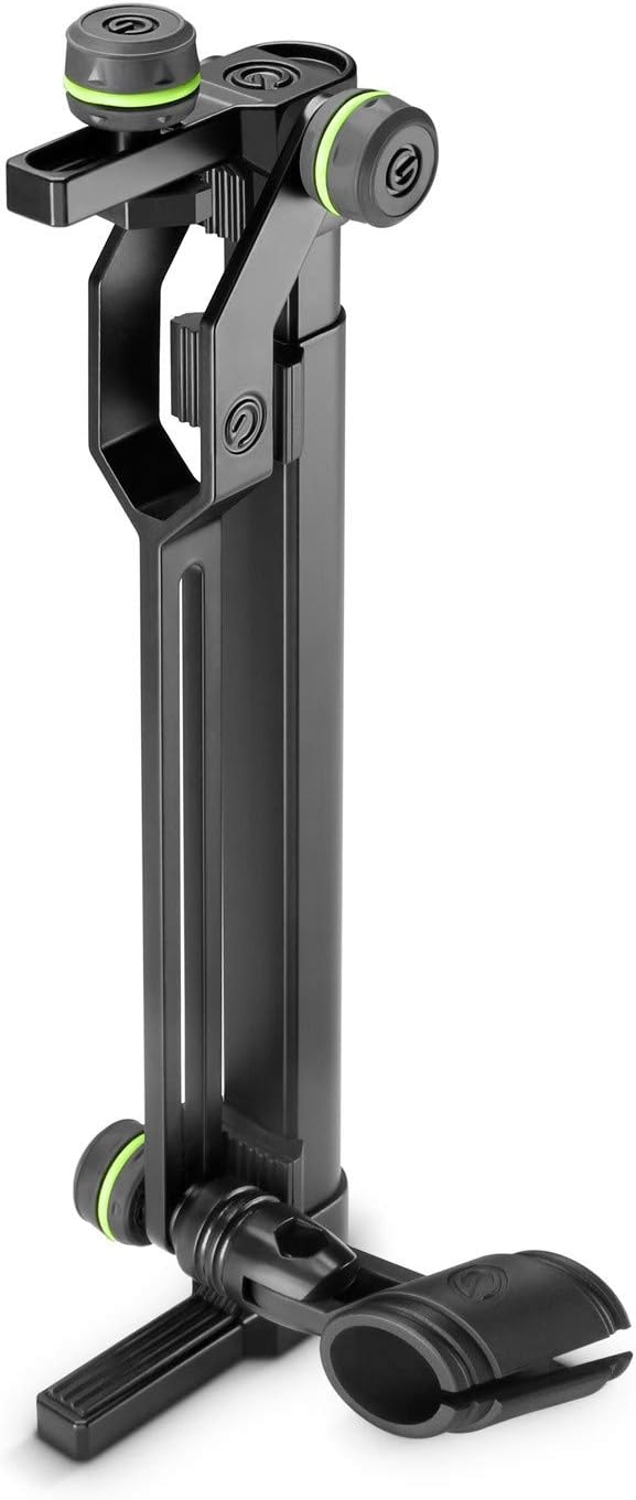 Gravity MS CAB CL 01 Cab Clamp Mikrofonhalterung für Gitarrenboxen schwarz GMSCABCL01