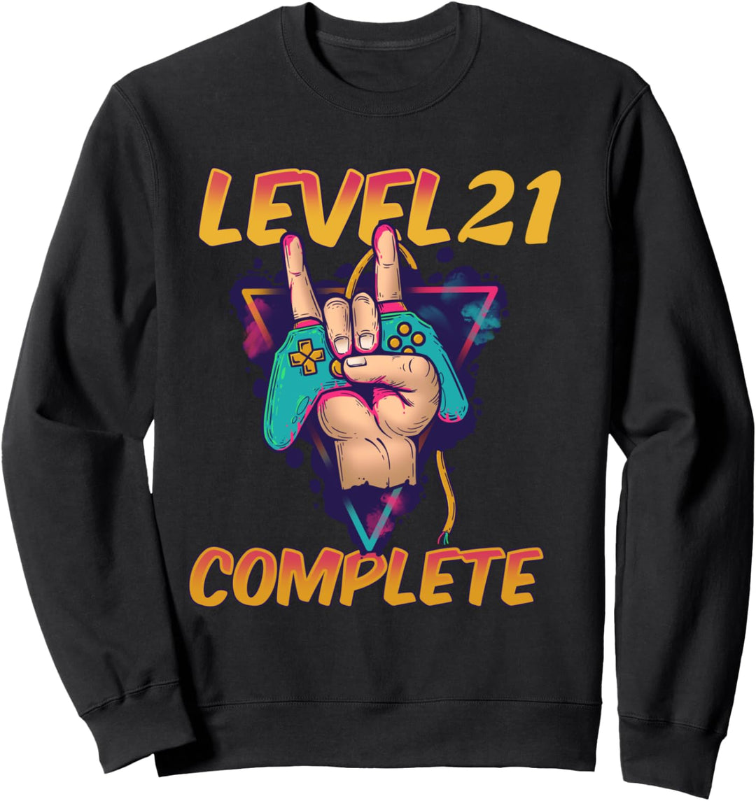 Level 21 Complete Design Sweatshirt