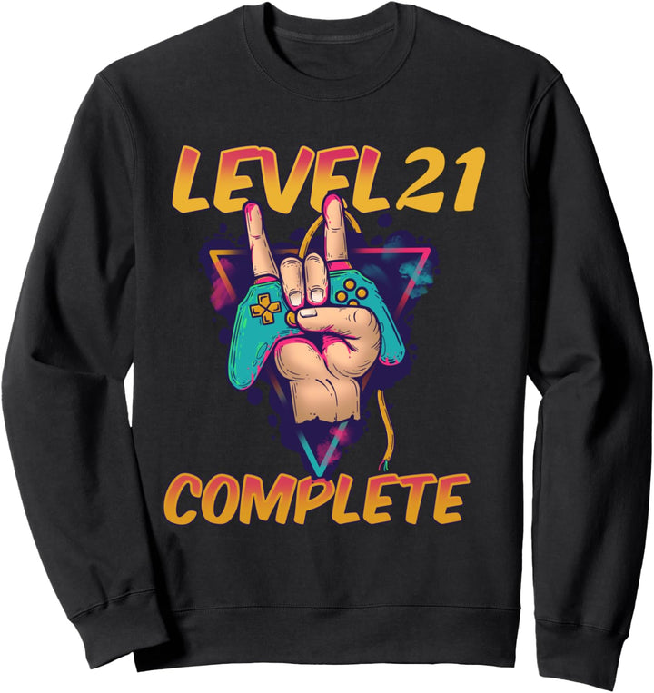 Level 21 Complete Design Sweatshirt