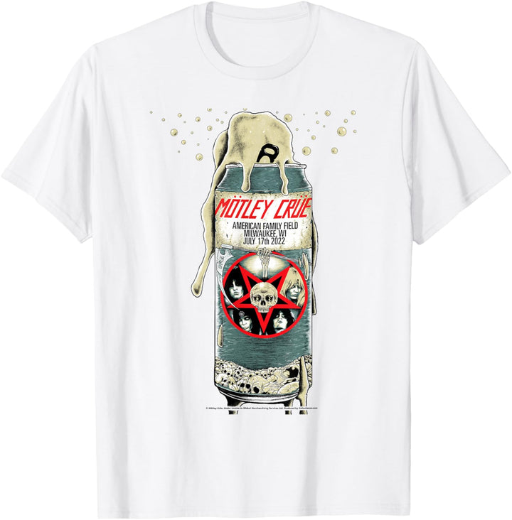 Mötley Crüe - The Stadium Tour Milwaukee Event T-Shirt