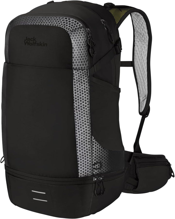 Jack Wolfskin Unisex Moab Jam Pro 30.5 Hiking Pack (1er Pack) Einheitsgrösse Flash Black, Einheitsgr