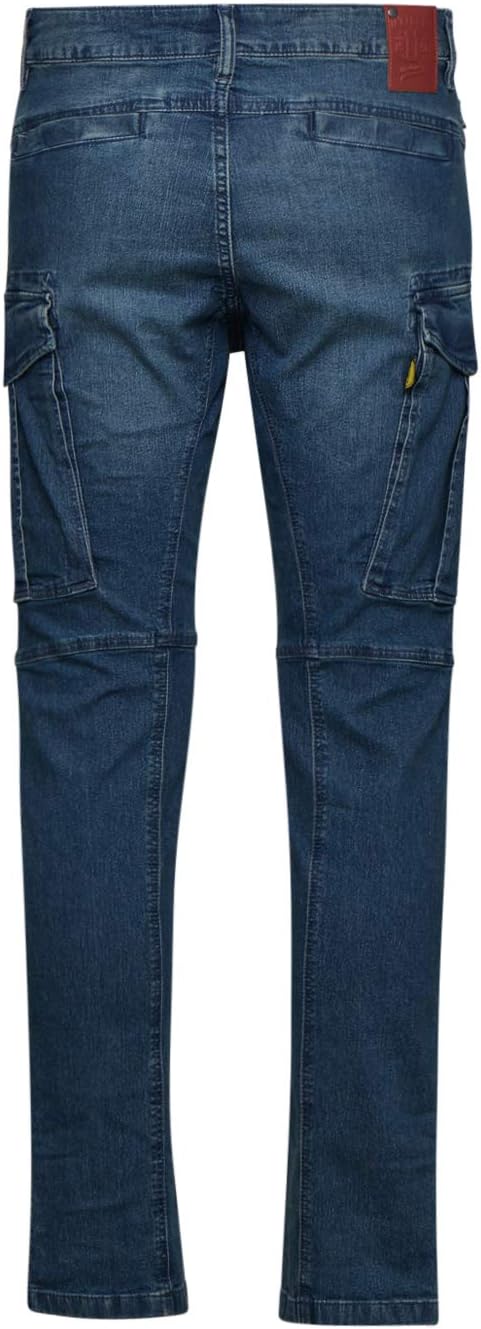 Arbeitshose STONE CARGO LIGHT, BLUE ATLANTIC/TEAL GREEN, Gr. 33