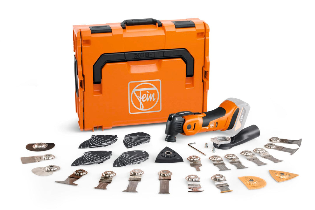 Fein Akku Multimaster AMM 700 MAX TOP AS (18 V, ohne Akku, AMPShare, StarlockMax, Multitool inkl. Zu