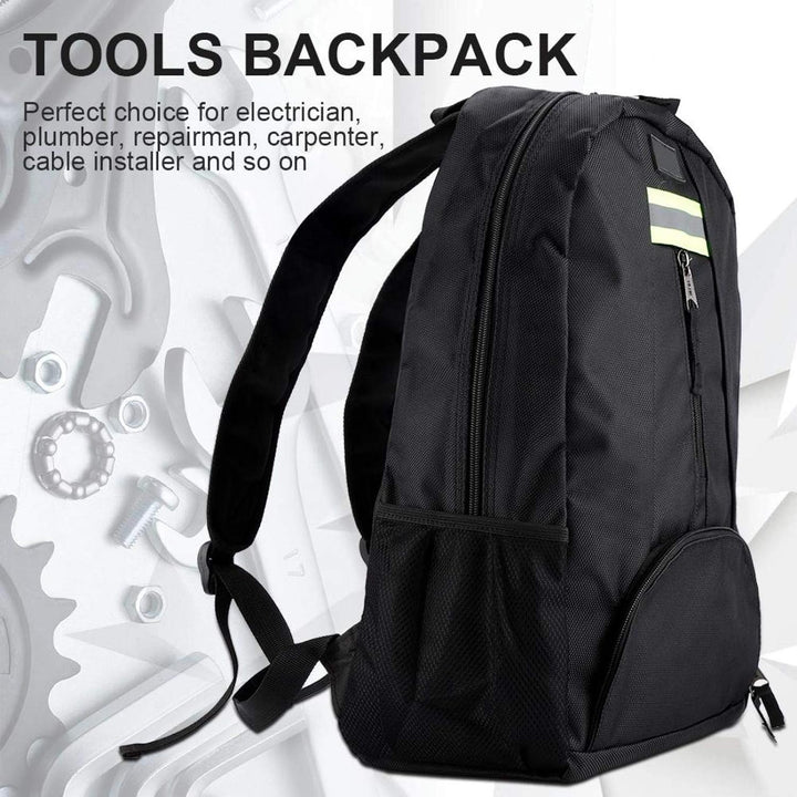Joyzan Werkzeugtaschen-Rucksack, Oxford-Stoff, langlebig, Techniker, Werkzeugaufbewahrung, Organizer
