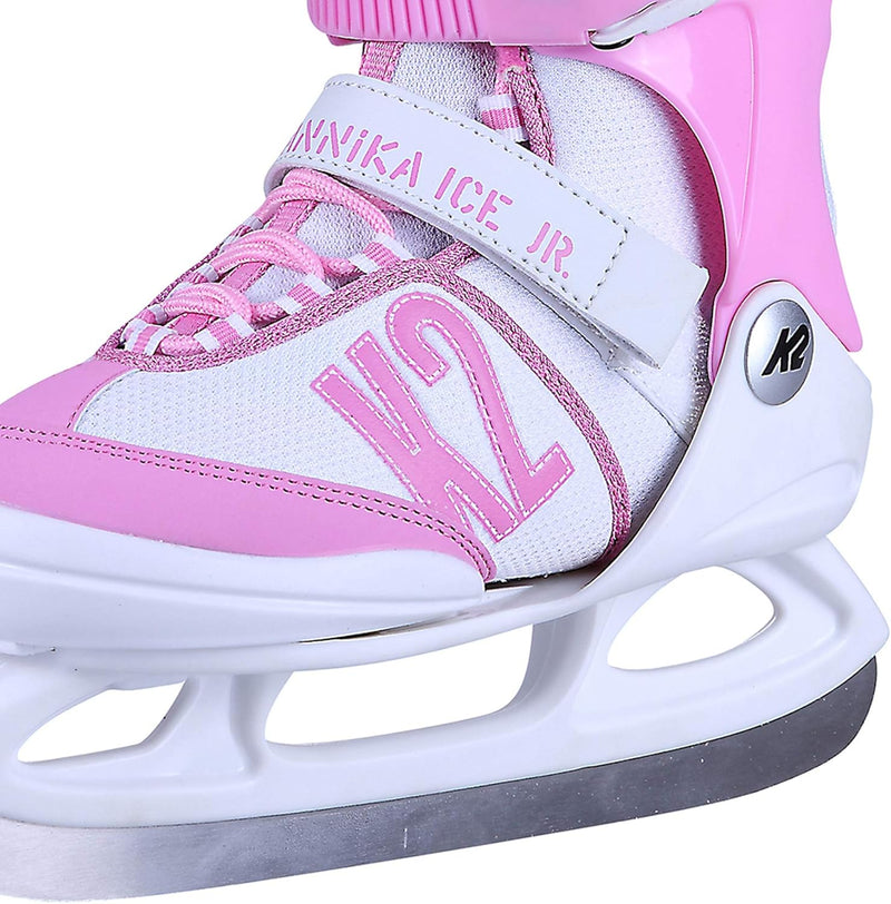 K2 Skates Mädchen Schlittschuhe Annika Ice M (EU: 32 - 37 / UK: 13 - 4 / cm: 19.5 - 23, M (EU: 32 -