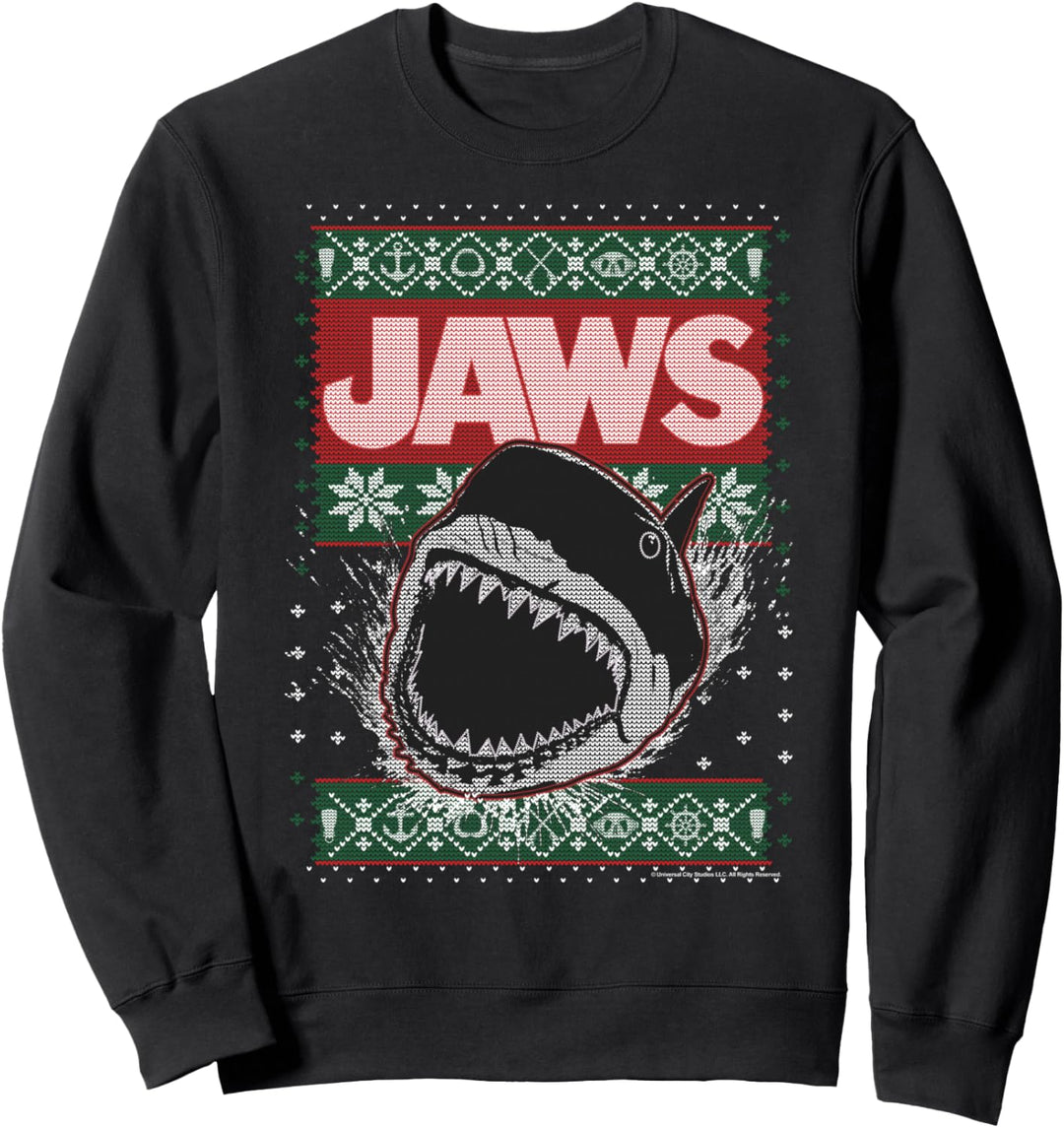 Jaws Christmas Ugly Sweater Sweatshirt