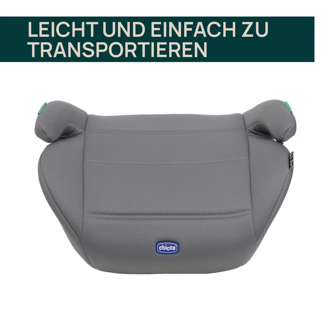 Chicco Quasar i-Size, Kinderautositz 7-12 Jahre (126-150 cm), Gewicht 23-36 kg, Gruppe 3, einfache M