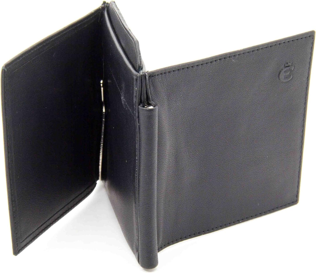 Esquire Geldklammer Logo Klammerbörse Schwarz 256710, Schwarz