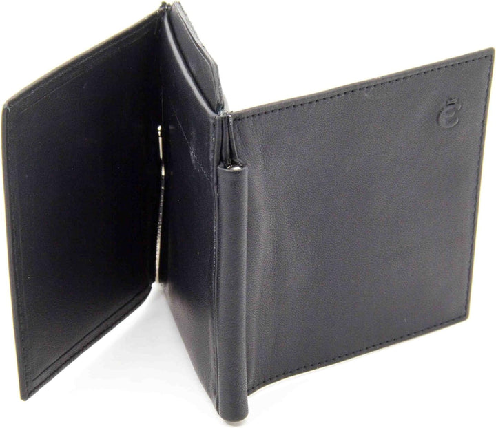 Esquire Geldklammer Logo Klammerbörse Schwarz 256710, Schwarz