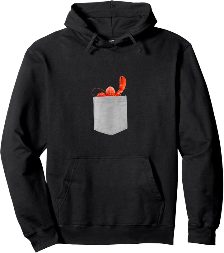Animal in Your Pocket Hello lobster Pullover Hoodie