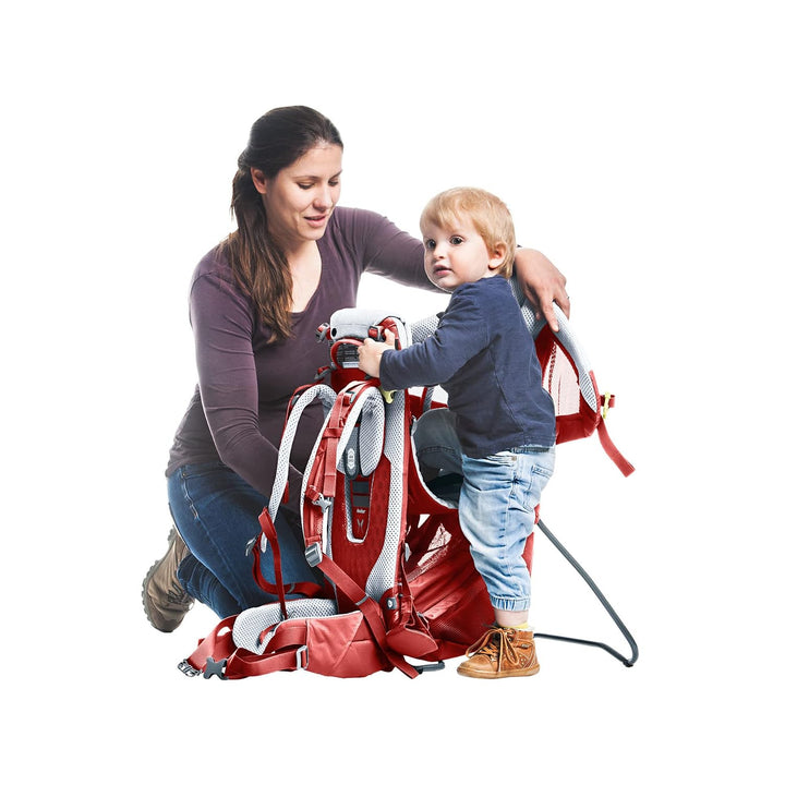 deuter Kid Comfort Active SL leichte Damen Kindertrage, 12 L currant 12 L, currant 12 L