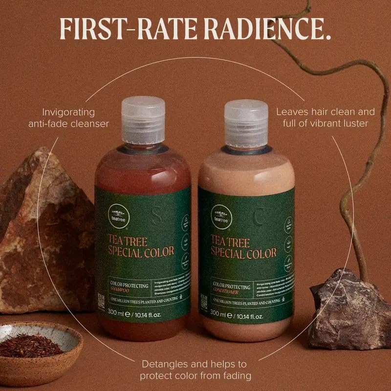 Paul Mitchell Tea Tree Special Color Conditioner - Haar-Pflege Conditioner für coloriertes Haar, Feu