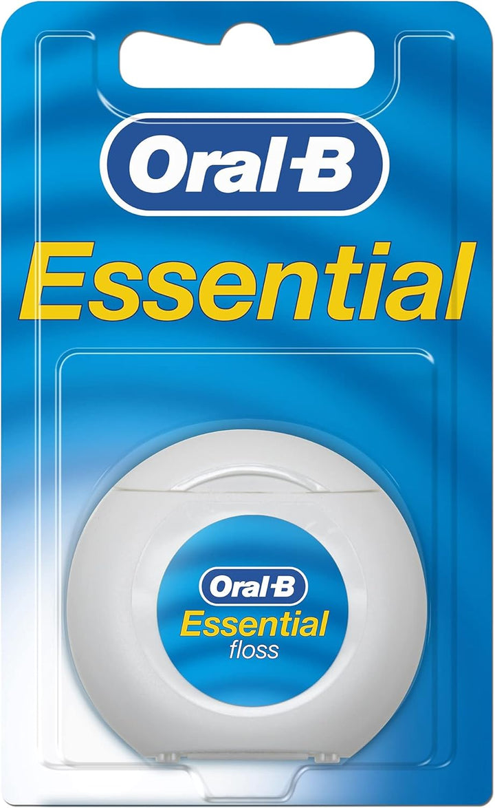 Oral-B Essential Zahnseide Minze, 50 m, 12er Pack 12 Stück (1er Pack), 12 Stück (1er Pack)