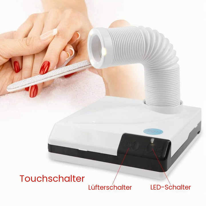 60W 2 In 1 Nagelstaubsauger, Sun Nail Nagel Staubabsauger, Professioneller Nagelstaubsammler, Verbes