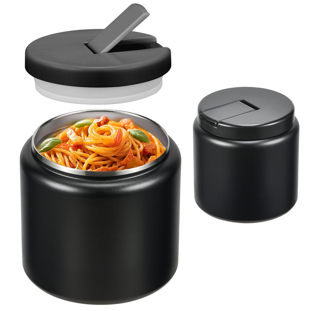 Itslife Thermobehälter für Essen 760ml, Thermo Lunchbox Kinder mit Schnallendeckel und Löffel, Warmh