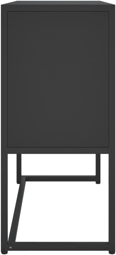 vidaXL Sideboard 2 Türen Kommode Anrichte Beistellschrank Schrank Mehrzweckschrank Standschrank Stah