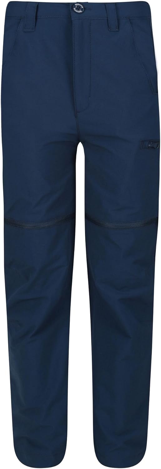 Regatta Unisex Jnr Highton Z/O Pants 3-4 Jahre Marine, 3-4 Jahre Marine