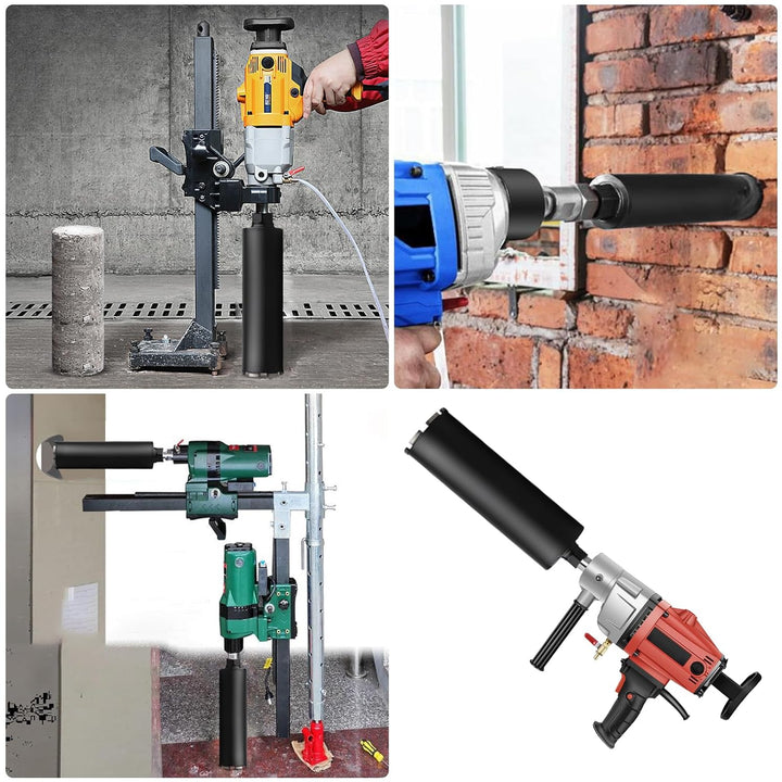 CPROSP 1¼" UNC Diamantbohrkrone mit SDS PLUS Adapter, Kernbohrkrone DM 162mm, L 420mm, Kernbohrer fü