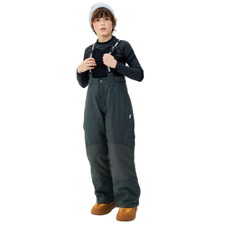 SMONTY Skihose für Kinder Mädchen Winter Wasserdicht Winddicht Warme Snowboard-Rückenhose Standard 1