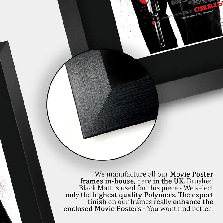 HWC Trading Django A3 Gerahmte Signiert Gedruckt Autogramme Bild Druck-Fotoanzeige Geschenk Für Jami