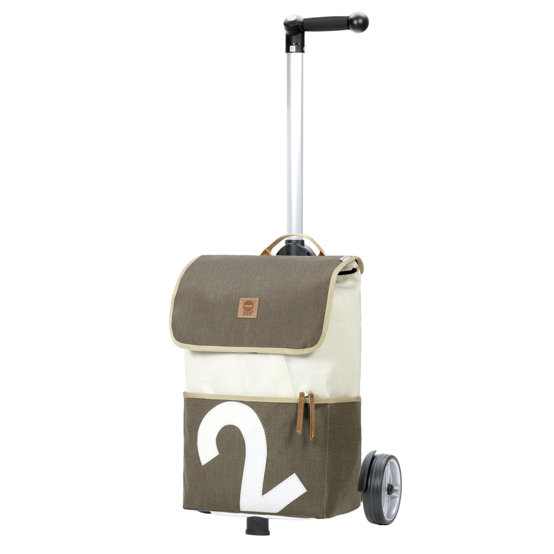 Andersen Shopper Unus und 51 Liter Tasche 360° Mole 2 grau, Mole 2