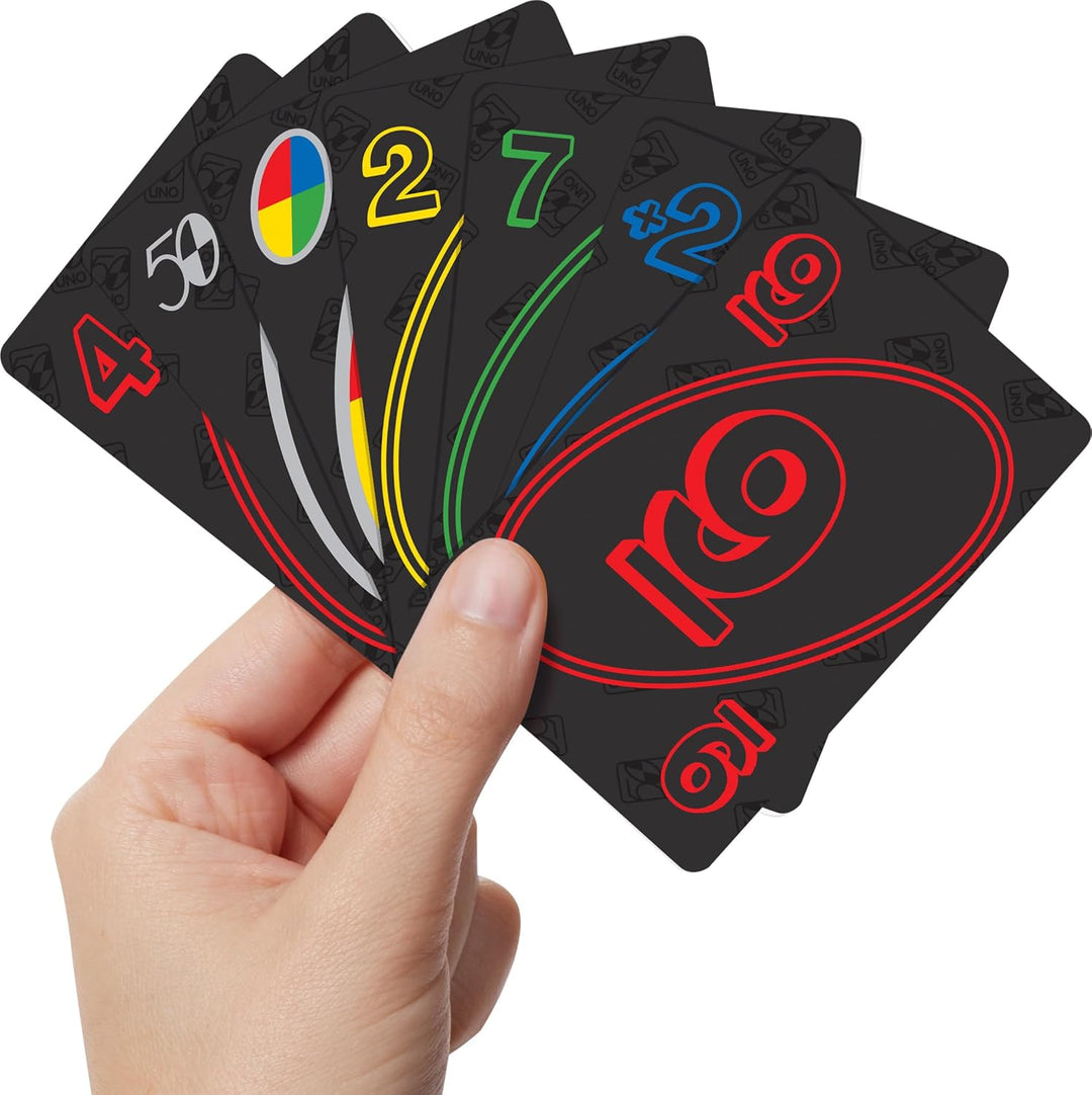 Mattel Games GXJ94 - UNO 50. Jubiläum Premium Kartenspiel, Spielzeug ab 7 Jahren, Premium