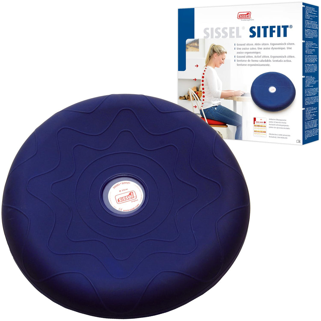 SISSEL SITFIT, Luftgefülltes Balancekissen für Aktives Sitzen und Training, Unterschiedliche Grössen