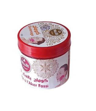 Aker Fassi Gel-Peeling, reinigend und aufhellend, feuchtigkeitsspendend, für Gesicht und Körper, 3 S