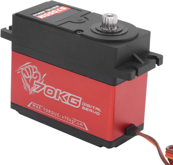 Entatial RC Auto Servo, High Torsion Servo Kunststoff Aluminium für Werkstatt für 1/5 RC Modell
