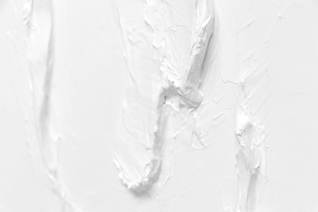 YS-Art Abstrakt Acryl Gemälde auf Leinwand Life 3 handgemalt Wandbilder Wohnzimmer modern Wohndekor